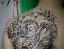 Талисманы в виде татуировок и их значение Скандинавские руны татуировки